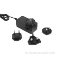 Adaptador de potencia intercambiable de 12V5A con CB ul PSE